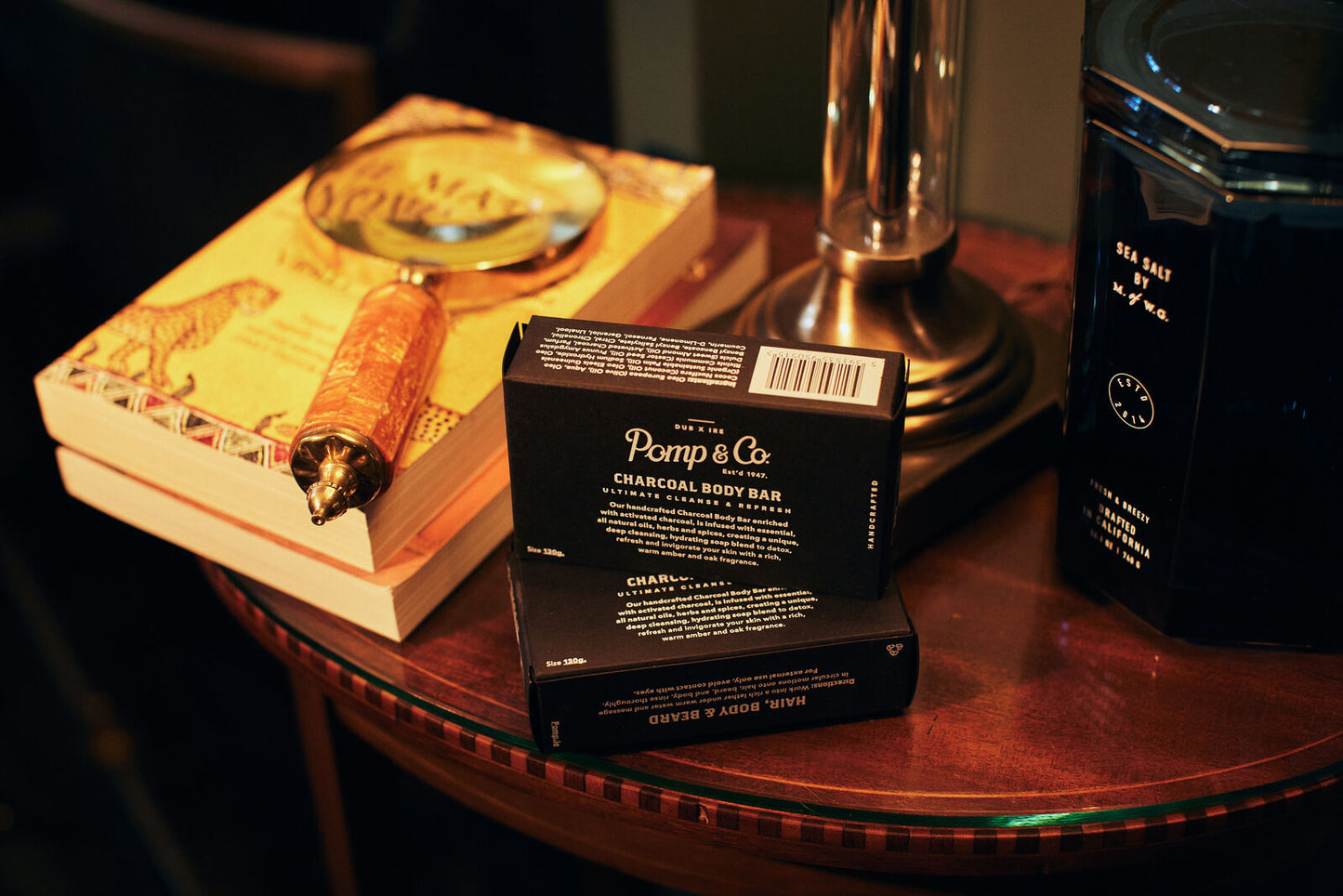 Charcoal Body Bar Soap 120G