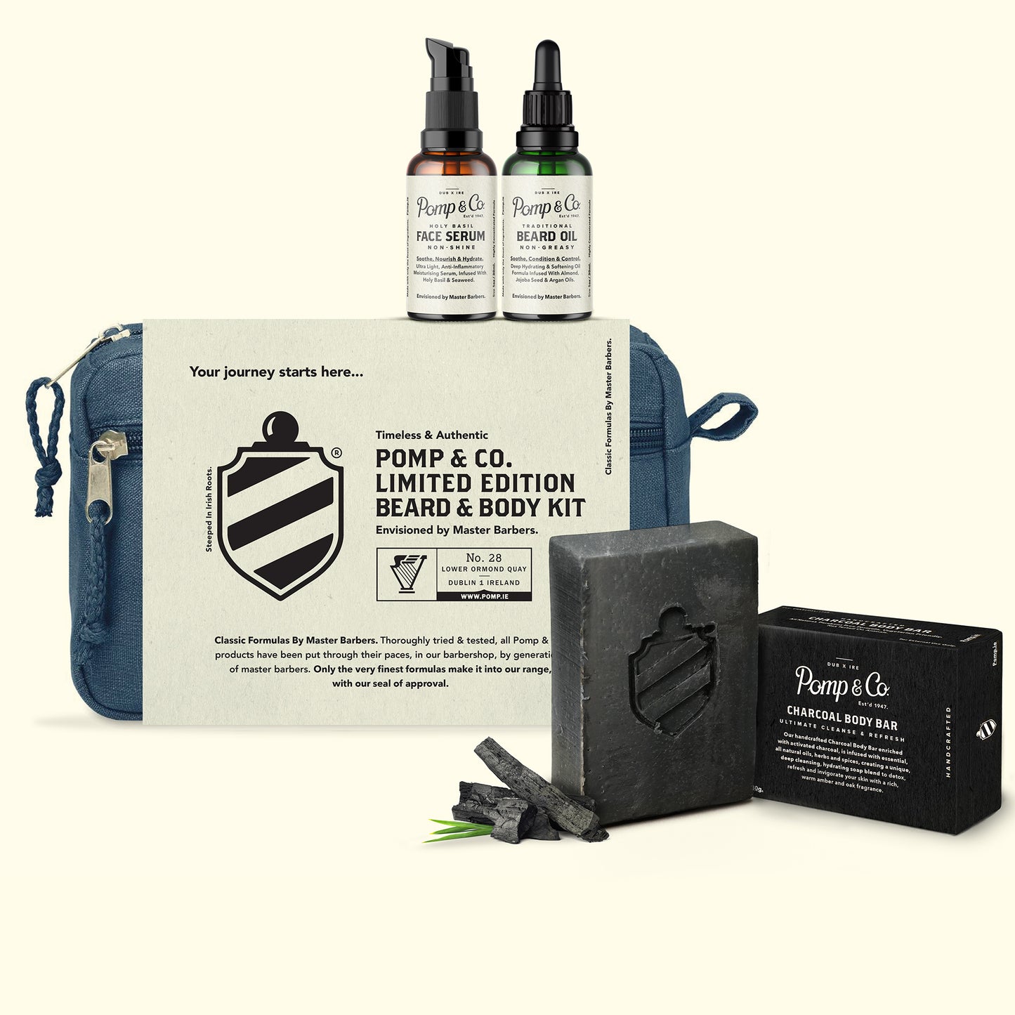 Travel Toiletries Dopp Kit - Beard & Body