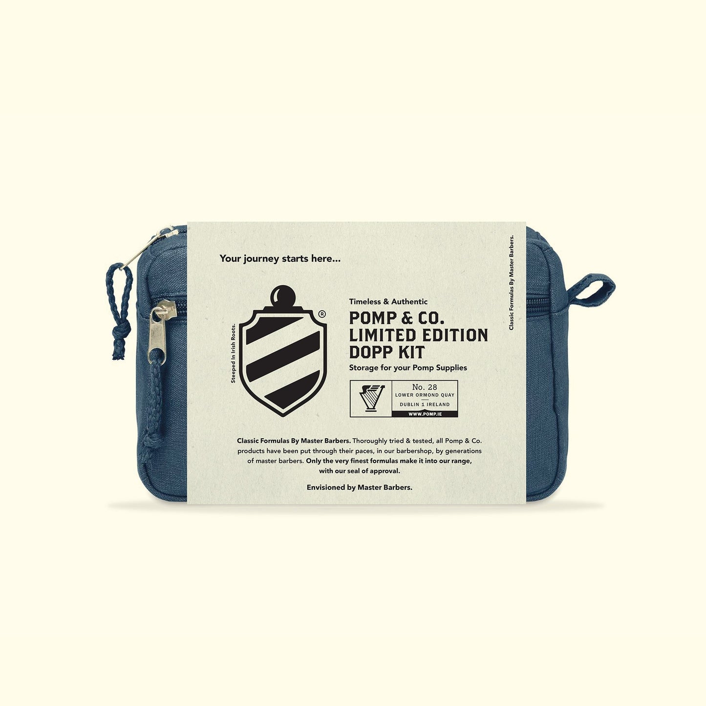 Toiletries Dopp Kit - BLUE (Wholesale)