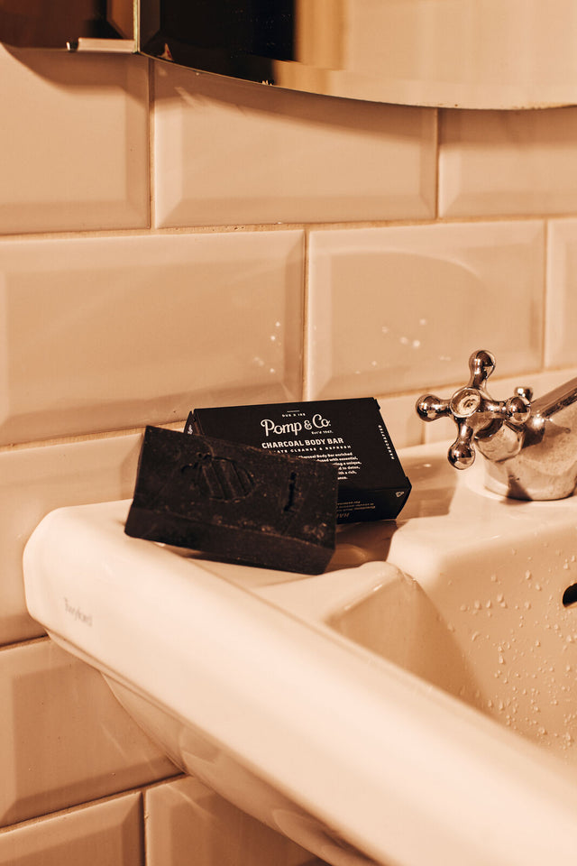 Charcoal Body Bar Soap 120G