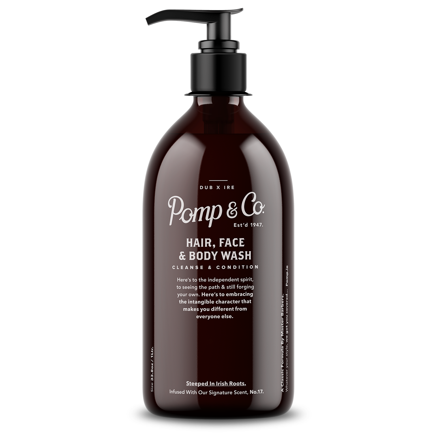Hair, Face & Body Wash 1 Litre - €60.00 | Pomp & Co.