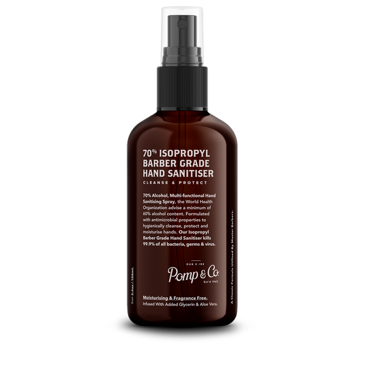 Barber Grade Hand Sanitiser | Pomp & Co.