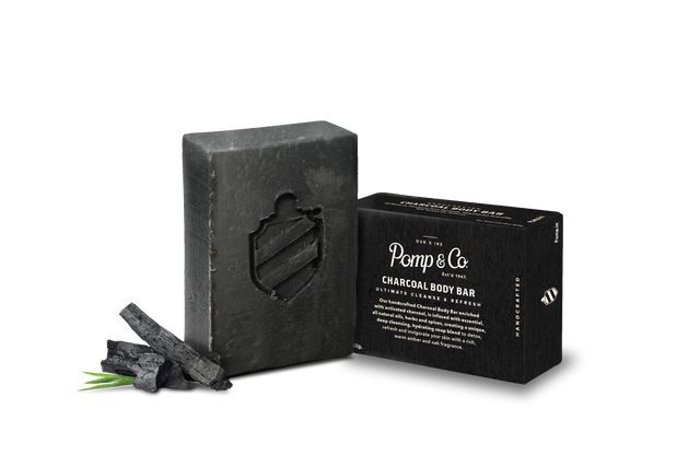 Charcoal Body Bar Soap 120G