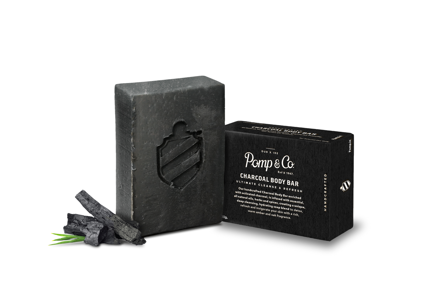 Charcoal Body Bar Soap 120g (Wholesale)